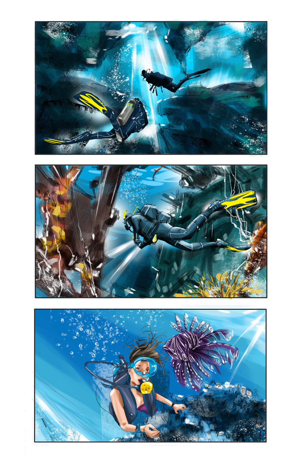 dive